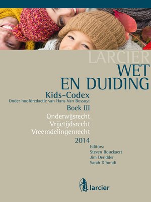 cover image of Wet & Duiding Kids-Codex Boek III